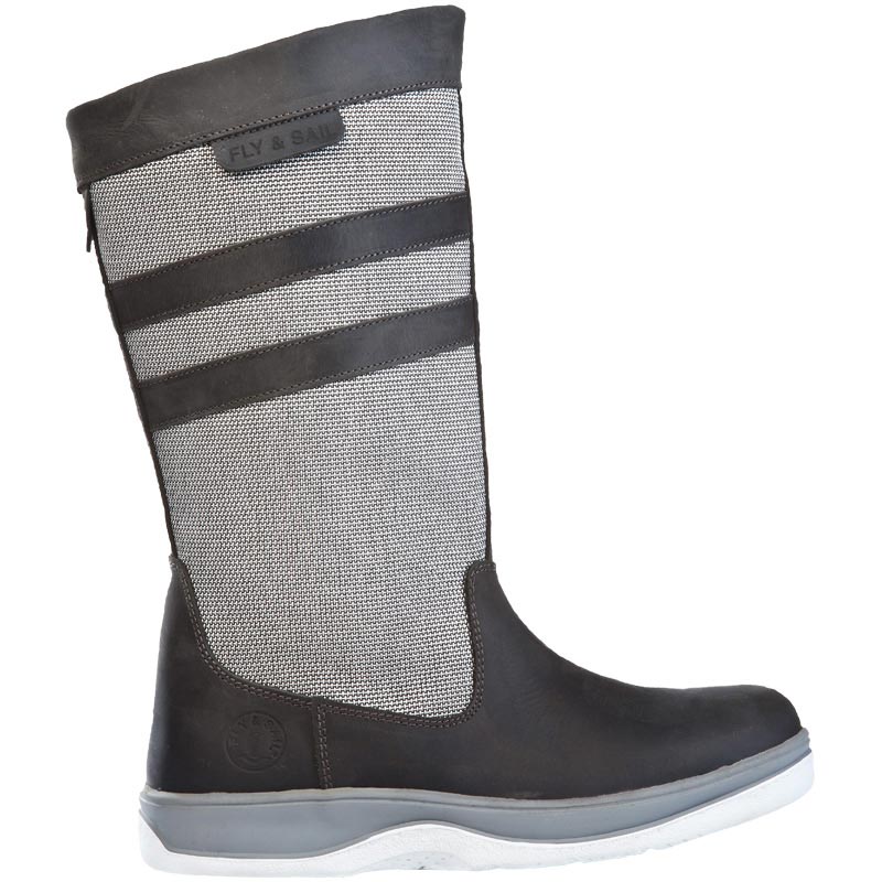 The Fly and Sail leather sailing boot and 100% water proof